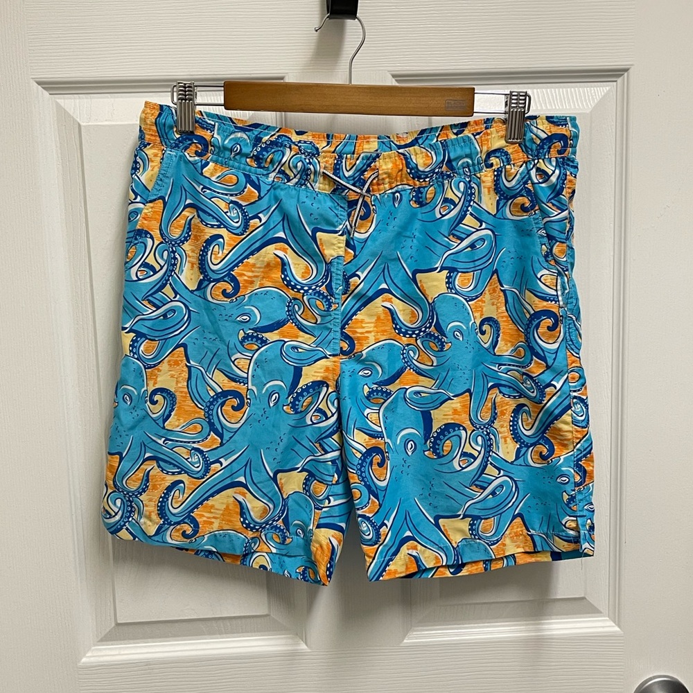 Peter Millar Boys Octopus Swim Trunks